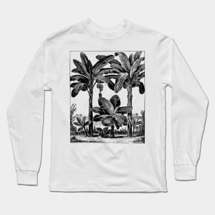 Vintage Banana Trees Long Sleeve T-Shirt